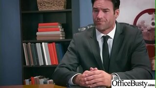 (Valentina Nappi) Obraznic Curvă Sani uriasi Fată să fie bătut în Cuie În Biroul vid-30