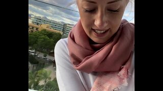 Sex cu degetul la punctul culminant într-un hotel din mallorca pe galerie!